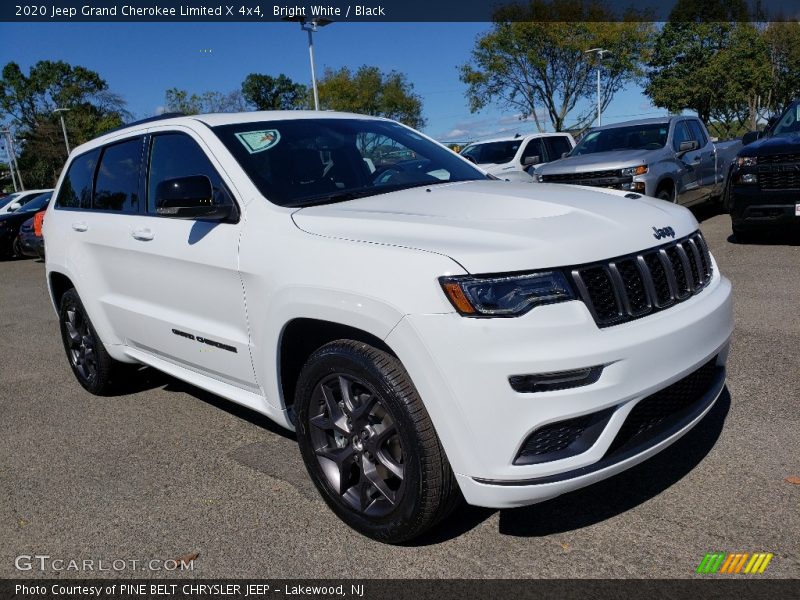 Bright White / Black 2020 Jeep Grand Cherokee Limited X 4x4