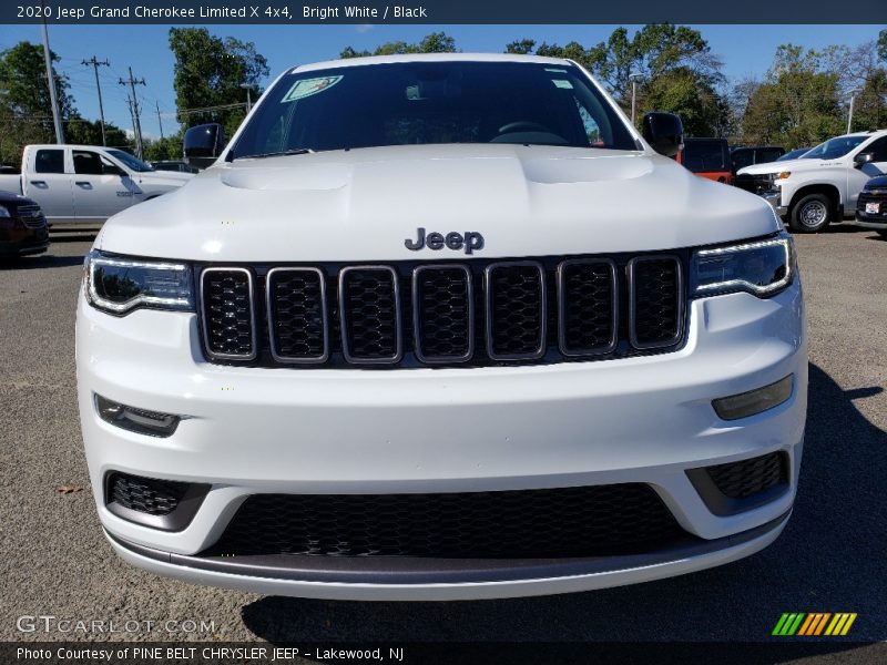 Bright White / Black 2020 Jeep Grand Cherokee Limited X 4x4