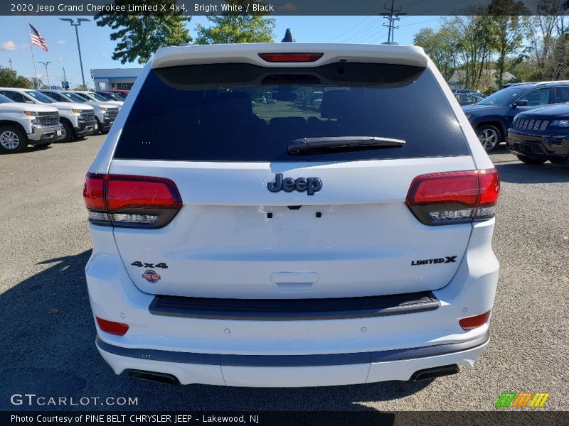 Bright White / Black 2020 Jeep Grand Cherokee Limited X 4x4