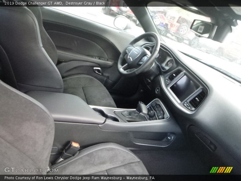 Destroyer Gray / Black 2019 Dodge Challenger GT AWD