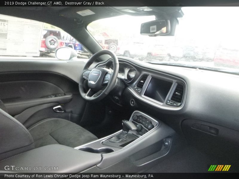 Destroyer Gray / Black 2019 Dodge Challenger GT AWD