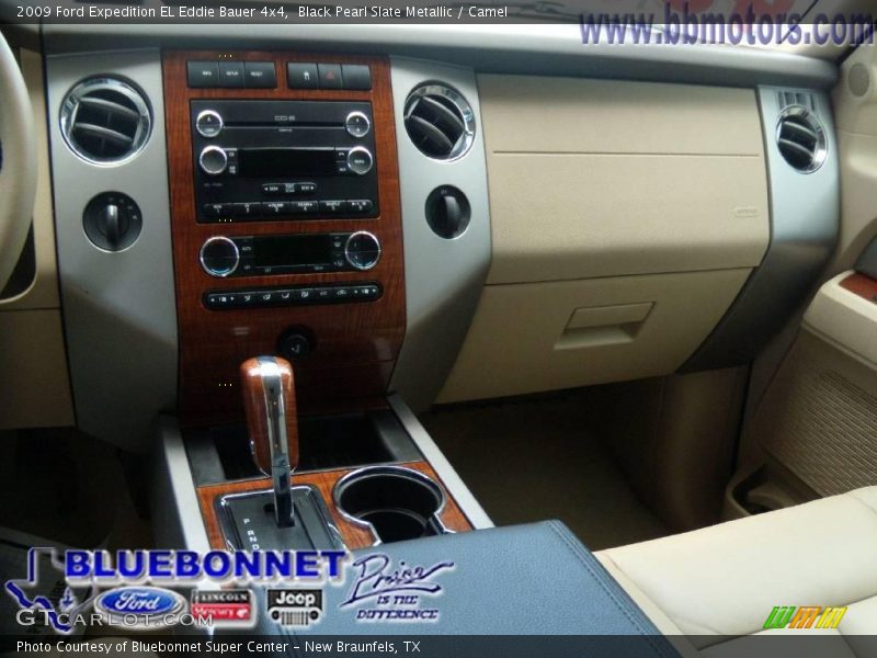 Black Pearl Slate Metallic / Camel 2009 Ford Expedition EL Eddie Bauer 4x4