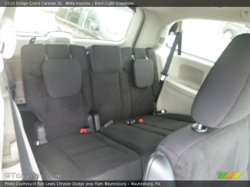 White Knuckle / Black/Light Graystone 2019 Dodge Grand Caravan SE