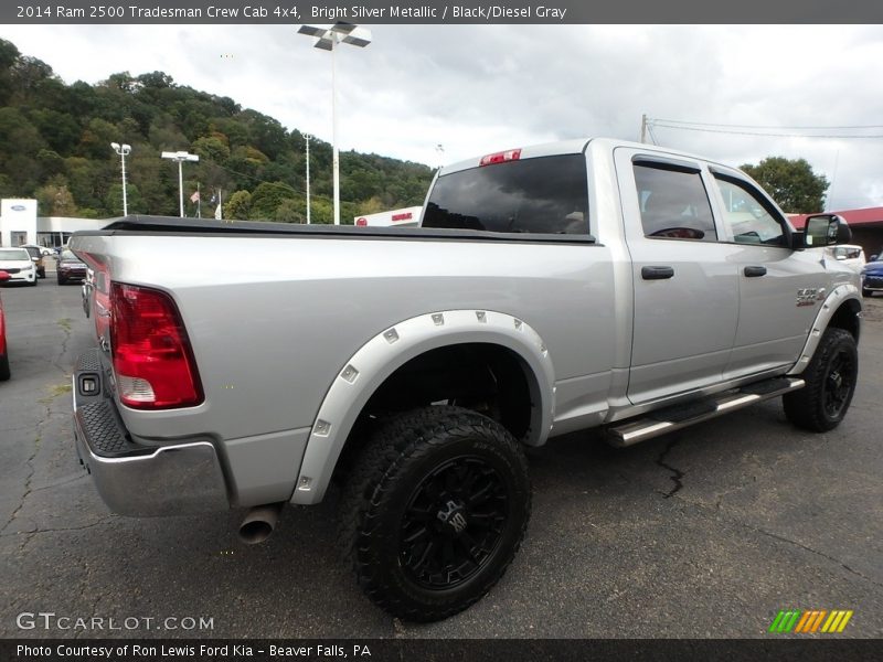 Bright Silver Metallic / Black/Diesel Gray 2014 Ram 2500 Tradesman Crew Cab 4x4