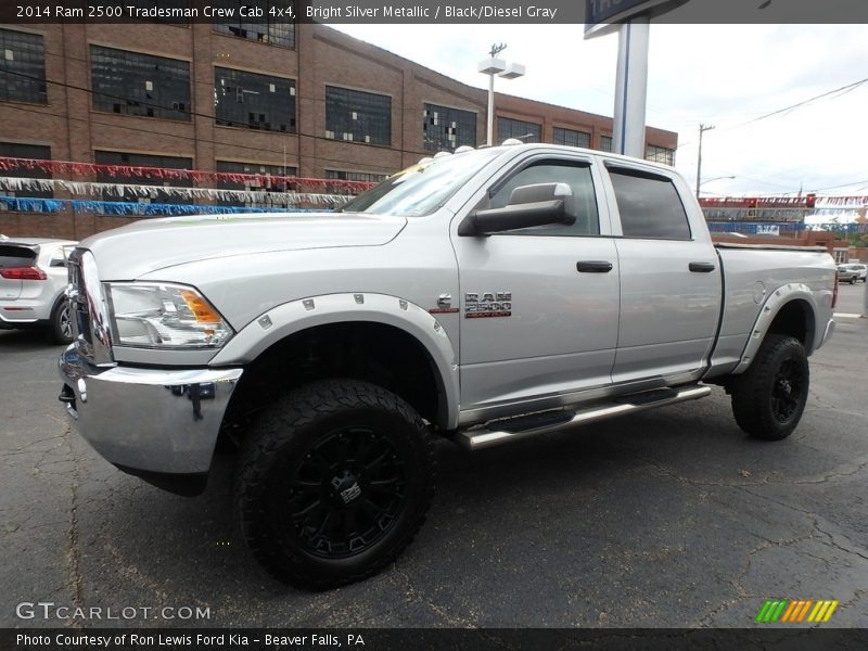 Bright Silver Metallic / Black/Diesel Gray 2014 Ram 2500 Tradesman Crew Cab 4x4