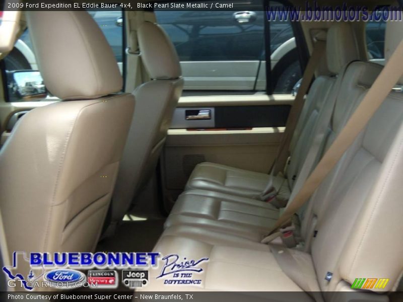 Black Pearl Slate Metallic / Camel 2009 Ford Expedition EL Eddie Bauer 4x4
