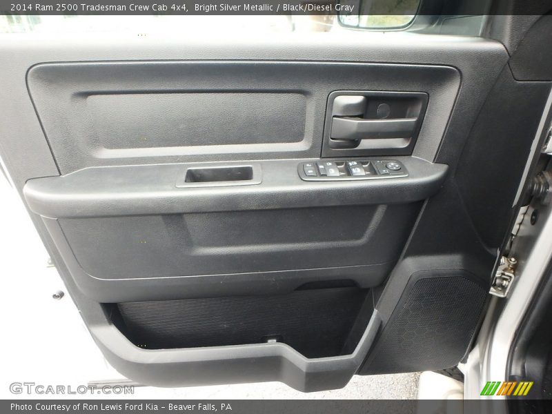 Bright Silver Metallic / Black/Diesel Gray 2014 Ram 2500 Tradesman Crew Cab 4x4