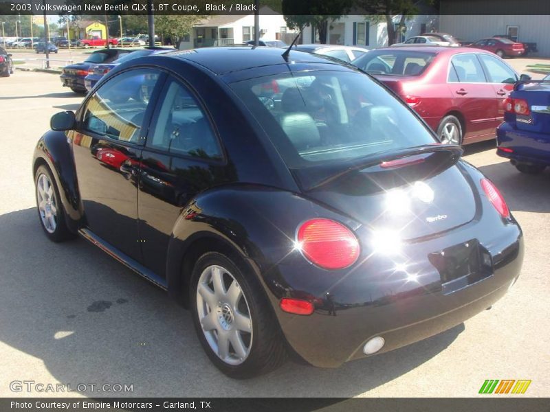 Black / Black 2003 Volkswagen New Beetle GLX 1.8T Coupe