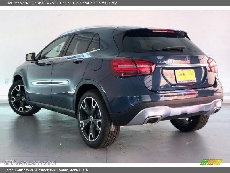 Denim Blue Metallic / Crystal Gray 2020 Mercedes-Benz GLA 250