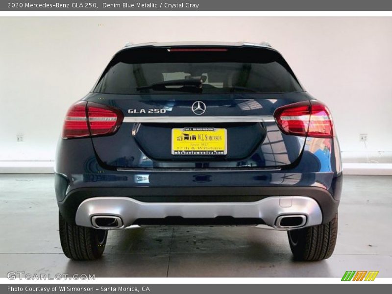 Denim Blue Metallic / Crystal Gray 2020 Mercedes-Benz GLA 250