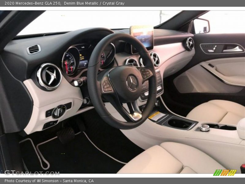 Denim Blue Metallic / Crystal Gray 2020 Mercedes-Benz GLA 250