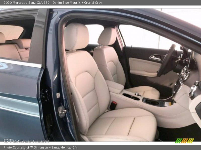 Denim Blue Metallic / Crystal Gray 2020 Mercedes-Benz GLA 250