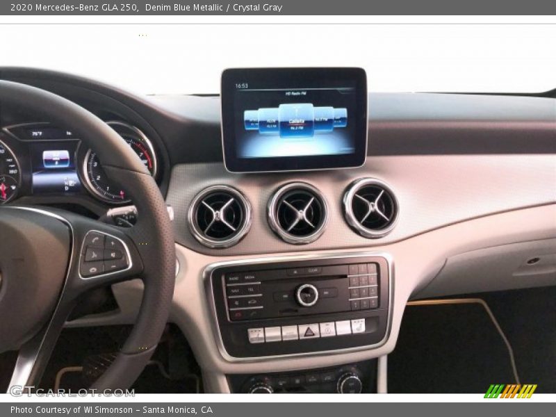 Denim Blue Metallic / Crystal Gray 2020 Mercedes-Benz GLA 250