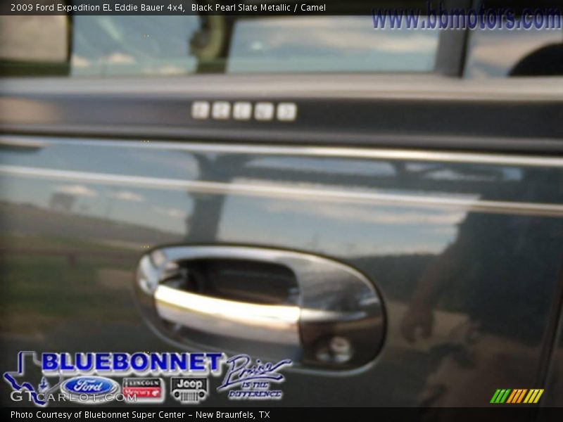 Black Pearl Slate Metallic / Camel 2009 Ford Expedition EL Eddie Bauer 4x4
