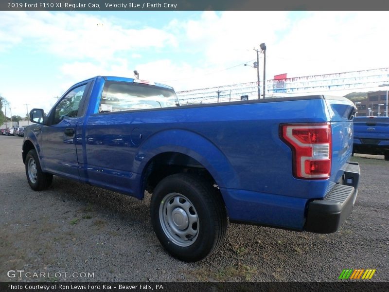 Velocity Blue / Earth Gray 2019 Ford F150 XL Regular Cab