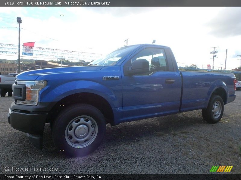 Velocity Blue / Earth Gray 2019 Ford F150 XL Regular Cab