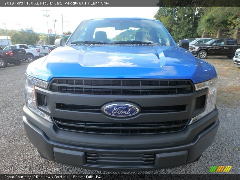 Velocity Blue / Earth Gray 2019 Ford F150 XL Regular Cab