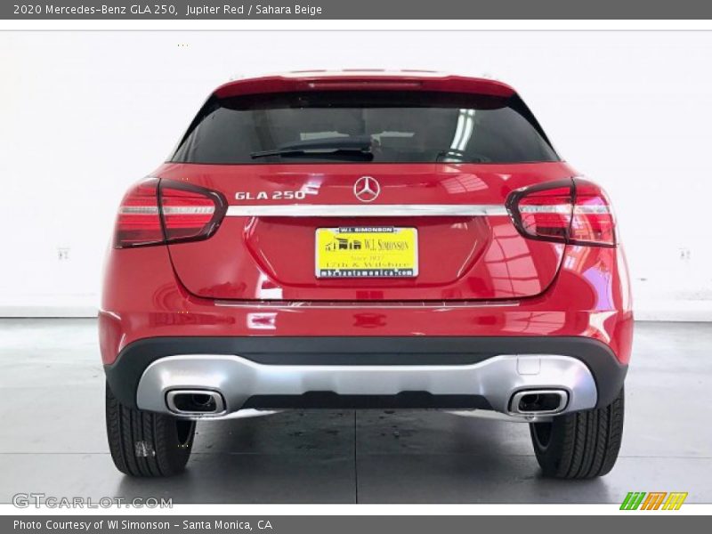 Jupiter Red / Sahara Beige 2020 Mercedes-Benz GLA 250