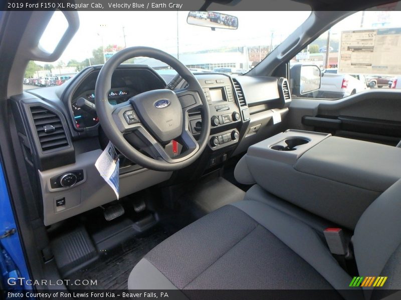 Velocity Blue / Earth Gray 2019 Ford F150 XL Regular Cab