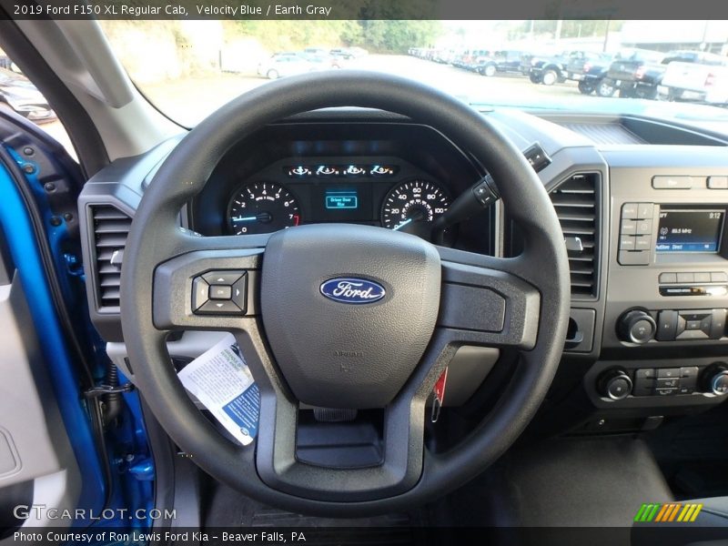 Velocity Blue / Earth Gray 2019 Ford F150 XL Regular Cab