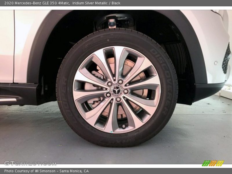 Iridium Silver Metallic / Black 2020 Mercedes-Benz GLE 350 4Matic