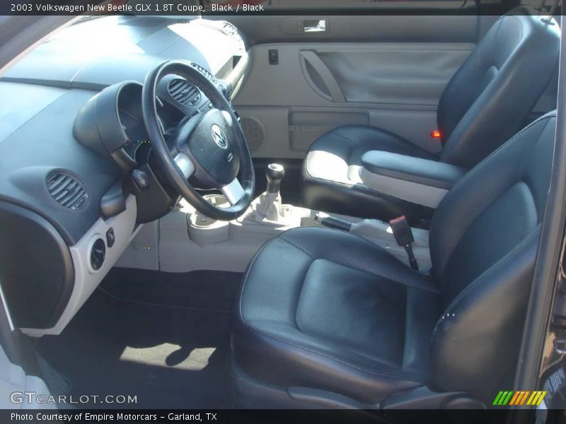 Black / Black 2003 Volkswagen New Beetle GLX 1.8T Coupe