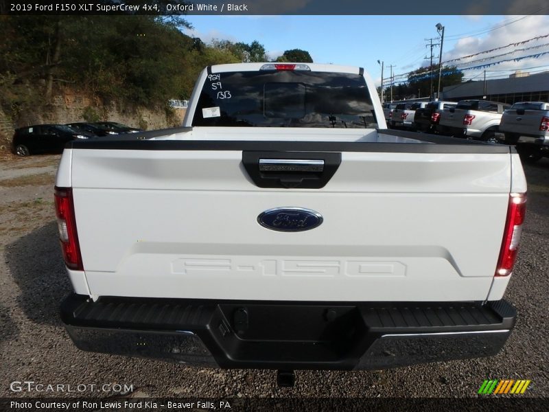 Oxford White / Black 2019 Ford F150 XLT SuperCrew 4x4