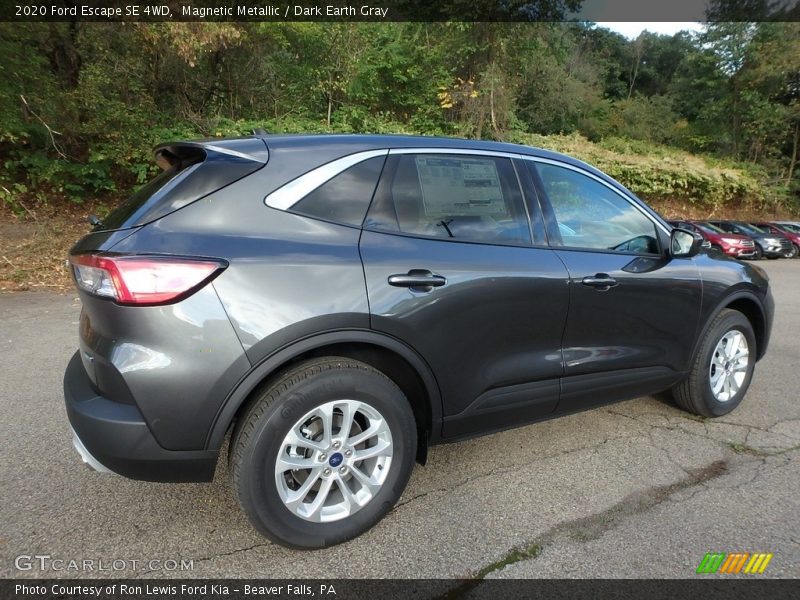 Magnetic Metallic / Dark Earth Gray 2020 Ford Escape SE 4WD