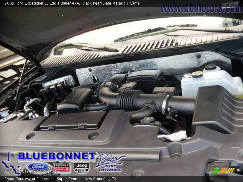 Black Pearl Slate Metallic / Camel 2009 Ford Expedition EL Eddie Bauer 4x4