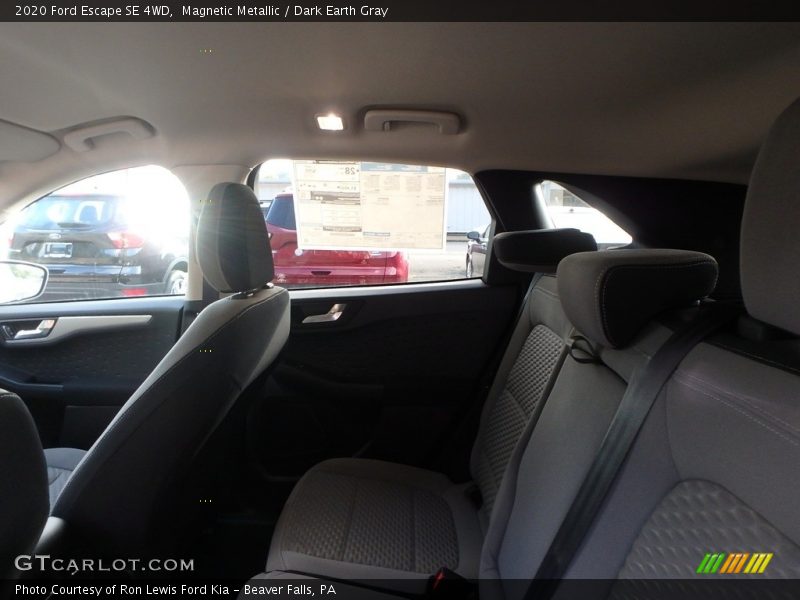 Magnetic Metallic / Dark Earth Gray 2020 Ford Escape SE 4WD
