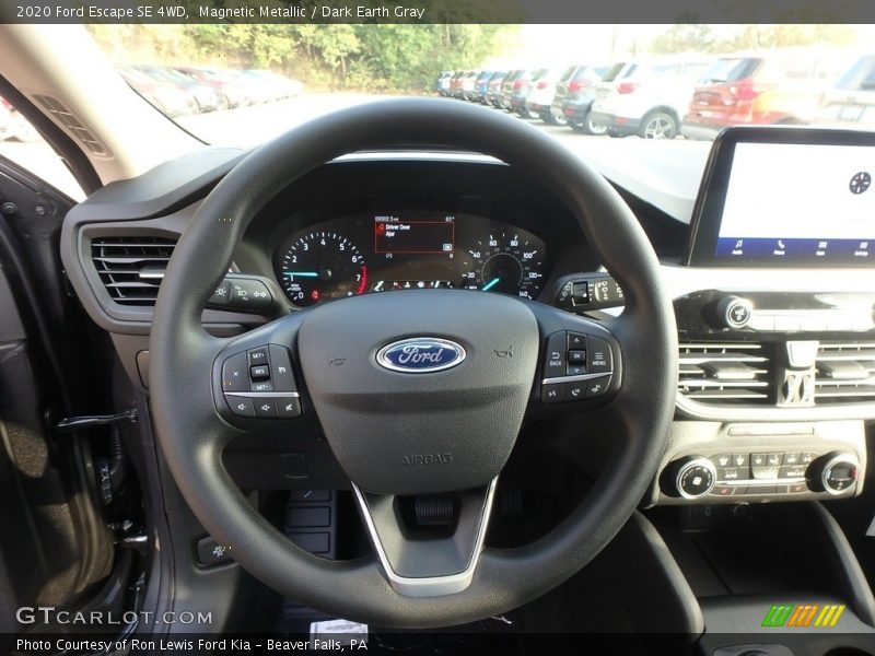  2020 Escape SE 4WD Steering Wheel