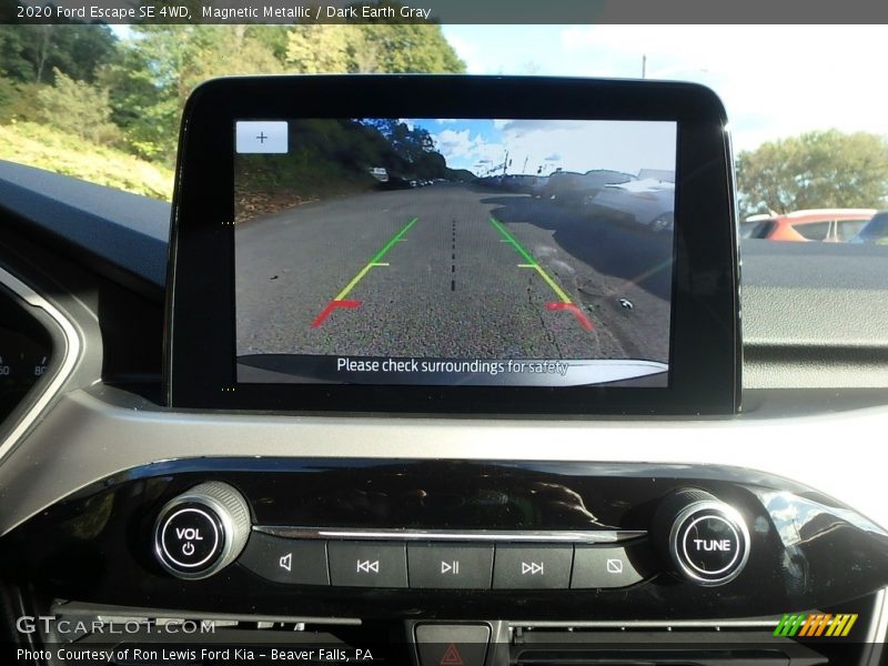 Magnetic Metallic / Dark Earth Gray 2020 Ford Escape SE 4WD