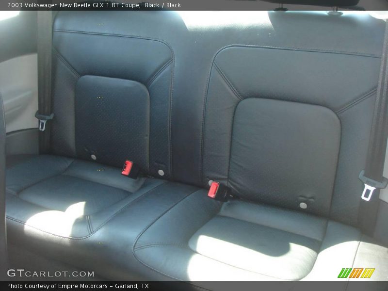 Black / Black 2003 Volkswagen New Beetle GLX 1.8T Coupe