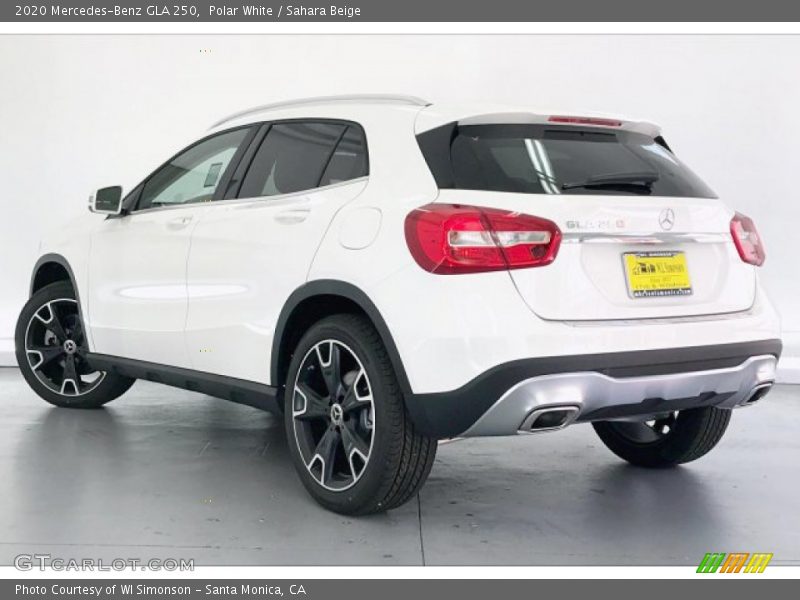 Polar White / Sahara Beige 2020 Mercedes-Benz GLA 250