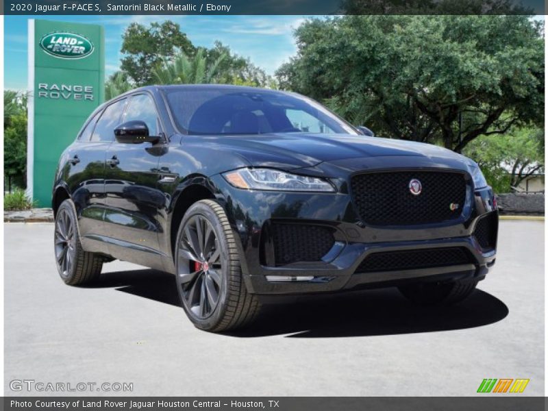 Santorini Black Metallic / Ebony 2020 Jaguar F-PACE S