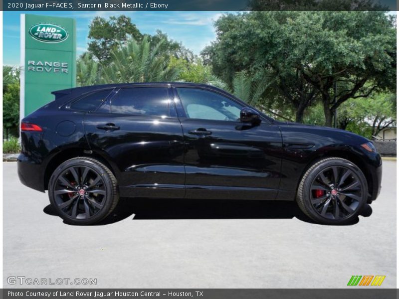 Santorini Black Metallic / Ebony 2020 Jaguar F-PACE S