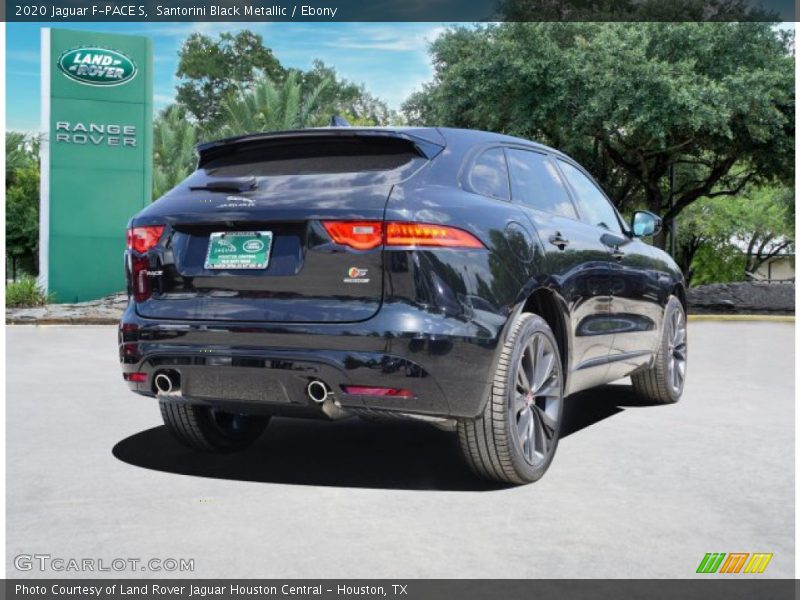 Santorini Black Metallic / Ebony 2020 Jaguar F-PACE S