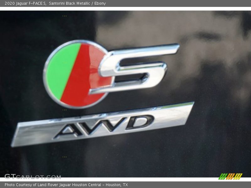 Santorini Black Metallic / Ebony 2020 Jaguar F-PACE S