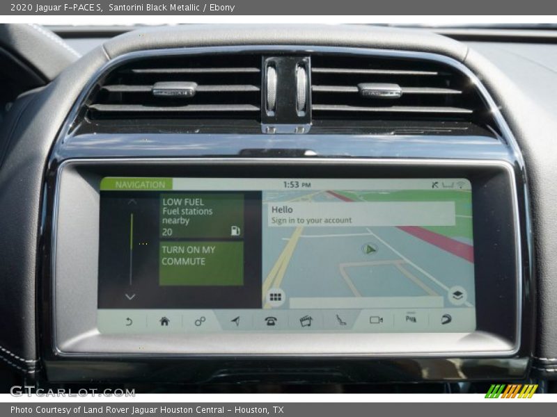 Santorini Black Metallic / Ebony 2020 Jaguar F-PACE S
