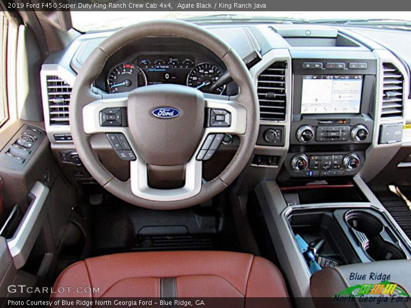 Agate Black / King Ranch Java 2019 Ford F450 Super Duty King Ranch Crew Cab 4x4