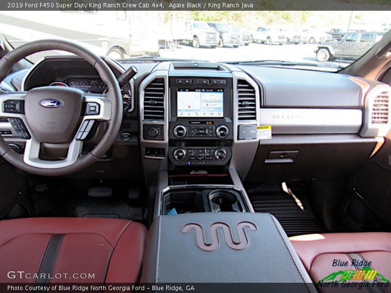 Agate Black / King Ranch Java 2019 Ford F450 Super Duty King Ranch Crew Cab 4x4