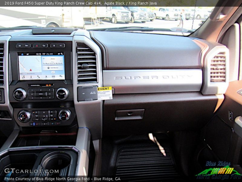 Agate Black / King Ranch Java 2019 Ford F450 Super Duty King Ranch Crew Cab 4x4