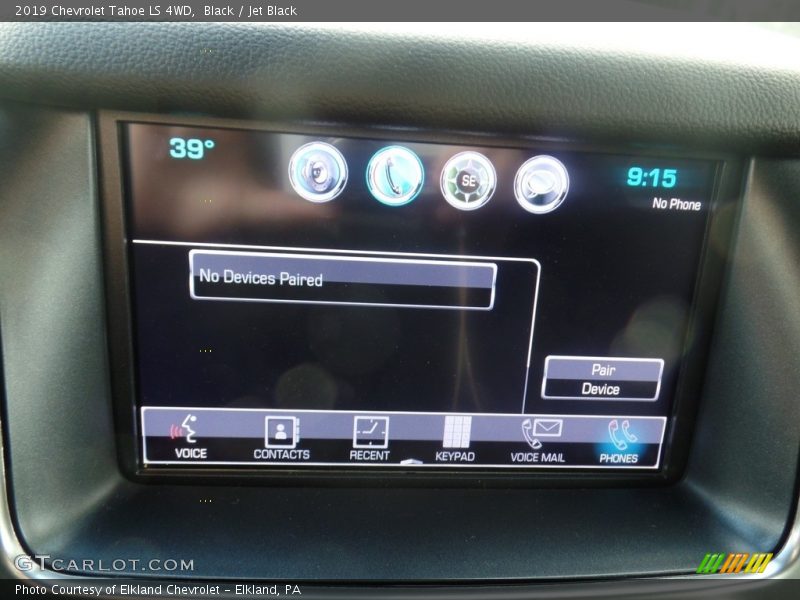 Black / Jet Black 2019 Chevrolet Tahoe LS 4WD