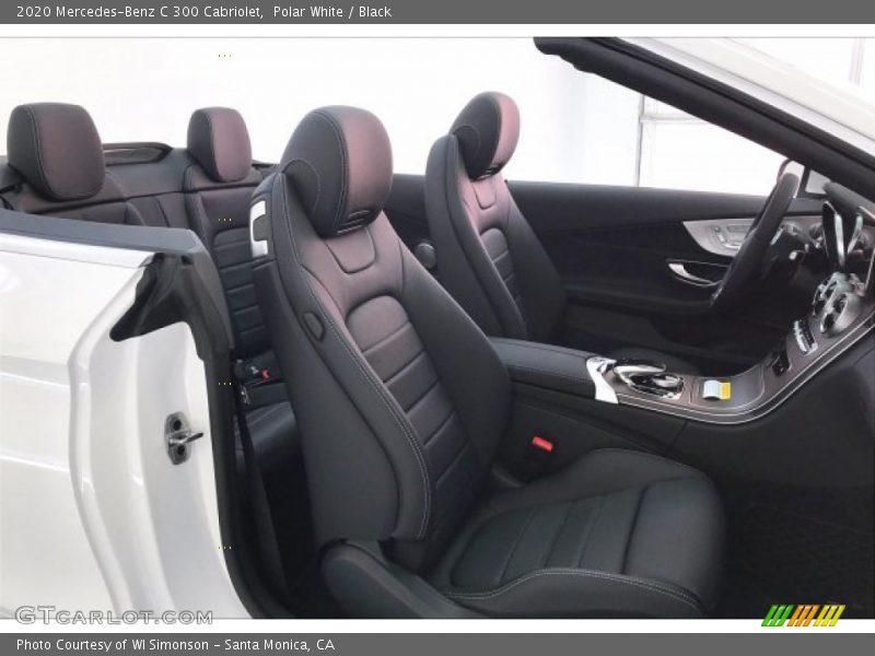 Polar White / Black 2020 Mercedes-Benz C 300 Cabriolet