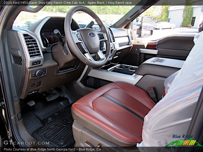 Agate Black / King Ranch Java 2019 Ford F450 Super Duty King Ranch Crew Cab 4x4
