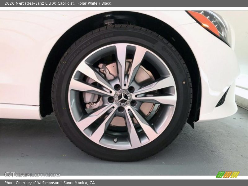 Polar White / Black 2020 Mercedes-Benz C 300 Cabriolet