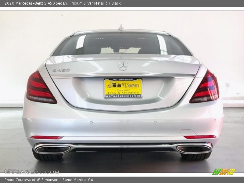Iridium Silver Metallic / Black 2020 Mercedes-Benz S 450 Sedan