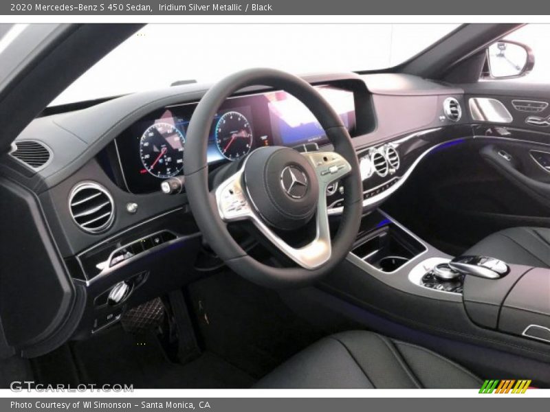 Iridium Silver Metallic / Black 2020 Mercedes-Benz S 450 Sedan