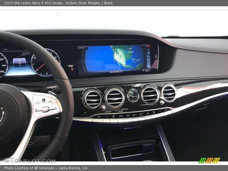 Iridium Silver Metallic / Black 2020 Mercedes-Benz S 450 Sedan
