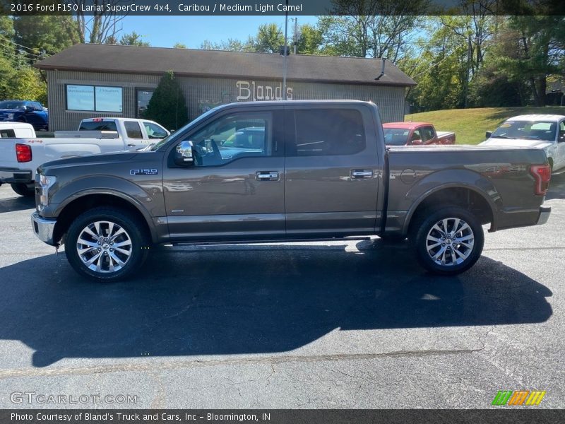 Caribou / Medium Light Camel 2016 Ford F150 Lariat SuperCrew 4x4